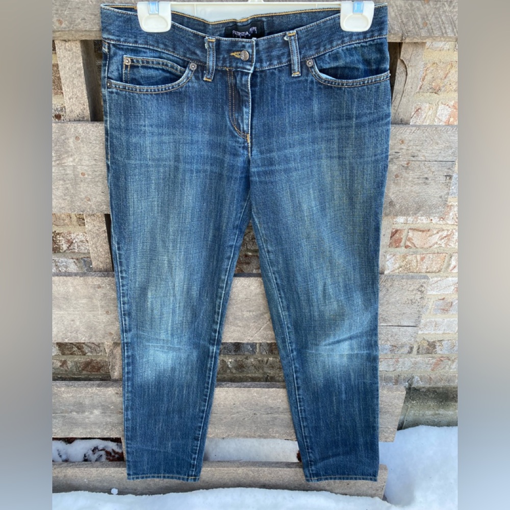 Size 27/28 jeans women tapered Italian skinny